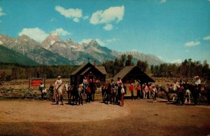 USA Grand Teton National Park Wyoming Chrome Postcard 03.98