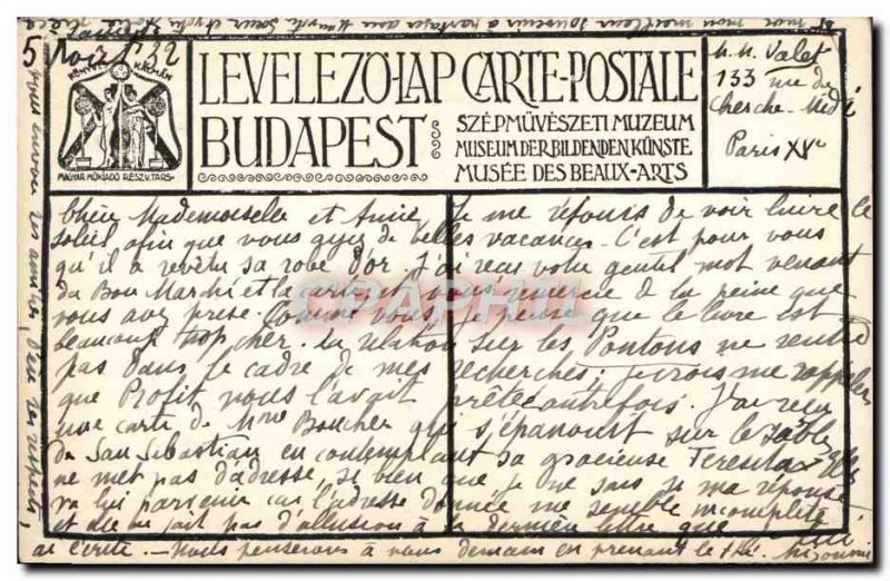 Old Postcard Francisco Goya Bermudezne Arckepe Bildnis Der Frau Cean Bermudez