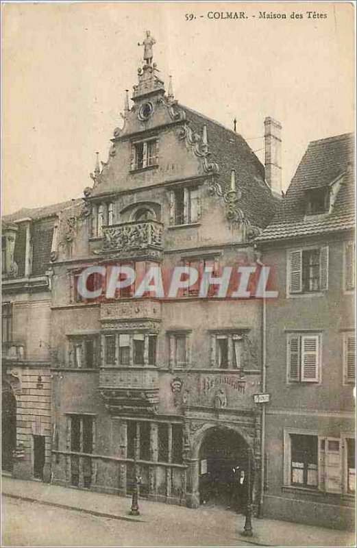 Old Postcard Colmar Quatorze