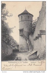 Strafturm, Rothenburg ob der Tauber, Bavaria, Germany, 1900-1910s
