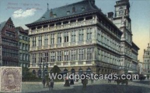 I'Hotel de Ville Anvers, Belgium Unused 