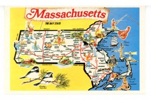 MA - Massachusetts Map