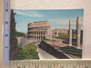 Postcard The Colosseum and the Temple of Venus, Rome, Italy