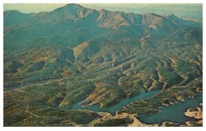 Colorado  Aerial view of Pikes Peak