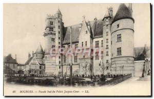 Postcard Old Facade Sud Bourges Palais Jacques Coeur