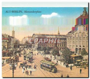Postcard Modern Alt-Berlin Alexanderplatz
