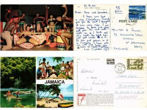 JAMAICA CARIBBEAN ISLAND 19 Vintage Postcards Mostly pre-1960 (L5028)