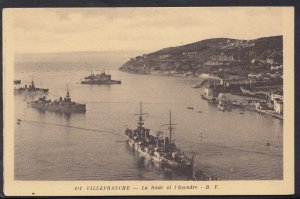 France Postcard - Villefranche - La Rade Et L'Escadre - Warships  RS1281