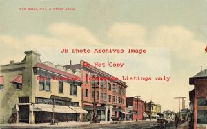 CA, San Mateo, California, Street Scene, Business Section, PNC Pub No 192439