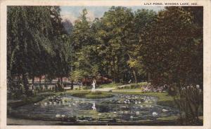 Indiana Winona Lake Lily Pond Curteich