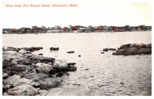 Massachusetts Gloucester  View from Ten Pound Island