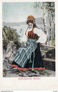 Halsingland , Delsbo , Sweden , 00-10s ; Native Girl