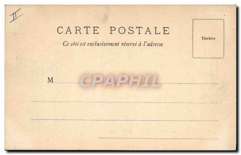 Old Postcard Bordeaux Customs Customs