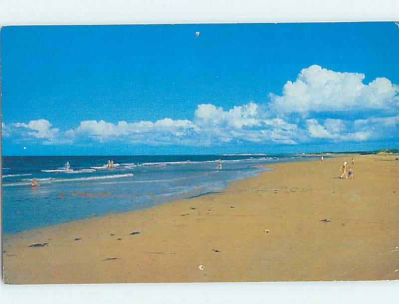 pinhole damage Pre-1980 BEACH SCENE Stanhope - Near Charlottetown PE G6123