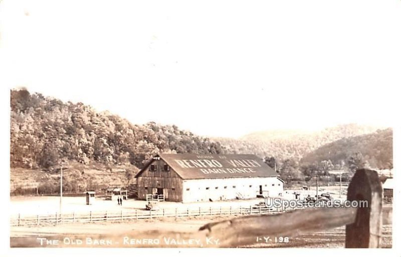 The Old Barn - Renfro Valley, KY  United States - Kentucky - Other,  Postcard / HipPostcard