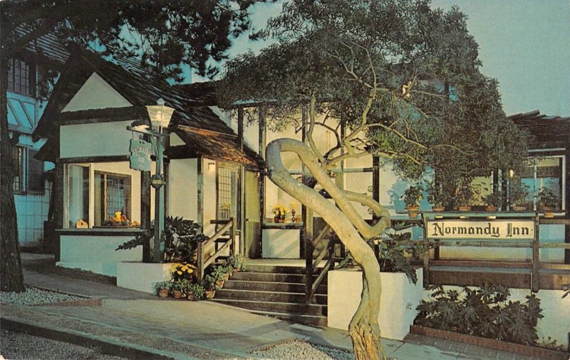 Carmel, California NORMANDY INN Monterey County c1960s Vintage Postcard