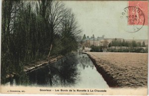CPA GOUVIEUX - Les Bords de la Nonette a La Chaussée (130798)