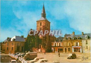 Postcard Modern Loue (Sarthe) Village Square France Germain Pilon Citroen 2 CB