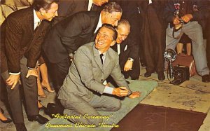 Footprints Ceremony Grauman's Chinese Theatre Hollywood, California USA View ...