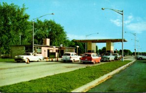 Indiana South Bend Toll Plaza Indiana Toll Road