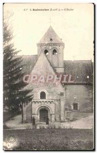 Old Postcard Rochecorbon L & # 39Eglise