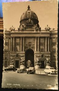 Vintage Picture Postcard Used Hofburg Palace Vienna Austria c1950’s LB