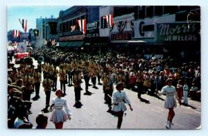 Postcard AL Dothan National Peanut Festival Parade Marching Band  R60