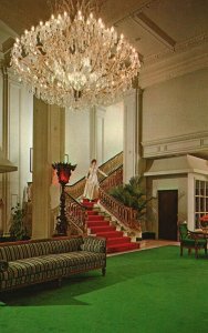 Indianapolis IN-Indiana, Atkinson of Indianapolis Main Room Chandelier Postcard