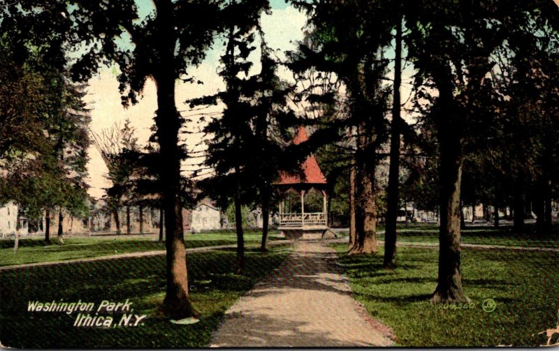 New York Ithaca Washington Park 1909