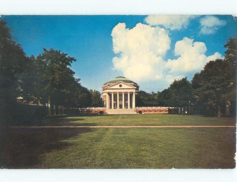 Pre-1980 University Of Virginia - Charlottesville VA E0916