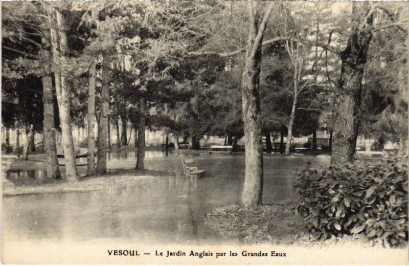 CPA Vesoul Jardin Anglais par les Grandes Eaux (1273298)