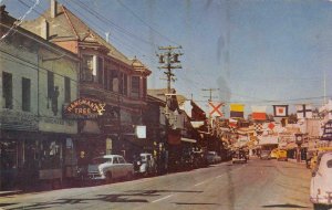 PLACERVILLE, CA Street Scene El Dorado Co. Old Hangtown c1950s Vintage Postcard