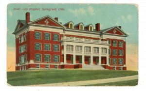 OH - Springfield. City Hospital ca 1911