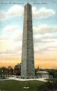 Bunker Hill Monument - Boston, Massachusetts MA  