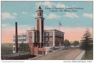 Iowa Des Moines Home Of Successful Farming Publishing Company 1914