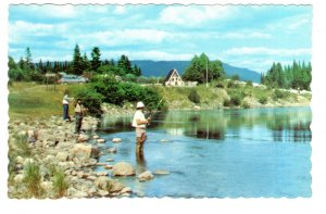 Salmon Fishing, Matane, Quebec