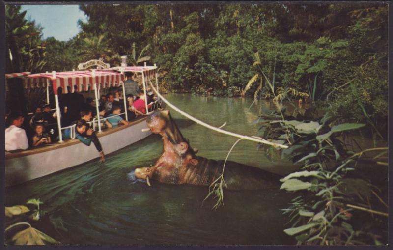 Explorer's Boat,Disneyland Postcard