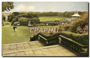 Postcard Old South Marine Park in South Shields