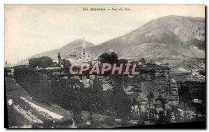 Old Postcard View of Embrun Roc