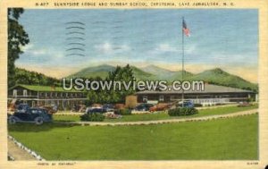 Sunnyside Lodge - Lake Junaluska, North Carolina NC Postcard