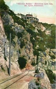 CA, Mount Lowe, California, Circular Bridge