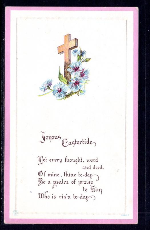 Joyous Easter,Cross Flowers