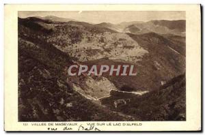 Old Postcard Masevaux Valley Of View On The Lake D & # 39Alfeld