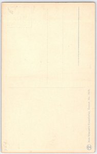 Vintage E. Andersen Sculpture 'Lille Bror' Postcard by Alex Vincent Denmark