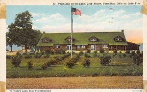 Club House Vermilion, Ohio OH Postcard