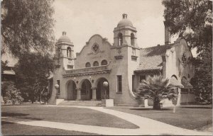Carnegie Library Riverside CA Unused Albertype Postcard F34