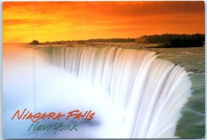 Postcard - Horseshoe Falls, Niagara Falls, New York - Niagara Falls, Canada
