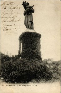 CPA GRAVILLE-ST-HONORINE - La Vierge Noire (199452)