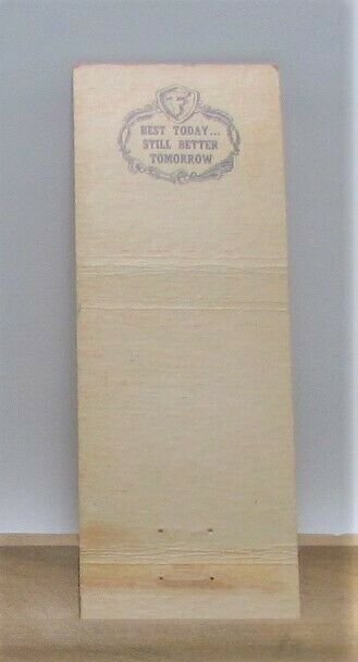 FIRESTONE Tires Dickinson and Dunn Canada Vintage Matchbook Cover