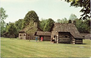 postcard Ohio - Schoenbrunn Village